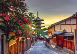 Educa Kunst En Cultuur|Steden En Gebouwen<Pagode Yasaka - Kyoto - puzzel 1000 stukjes