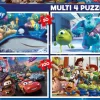 Kinderen Educa Disney, Pixar, Marvel|Legpuzzels<Pixar - 4 puzzels van 50/80/100/150 stukjes