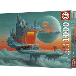 Educa Fantasy|1000-1499<Planeet van Vuur en Ijs - puzzel 1000 stukjes