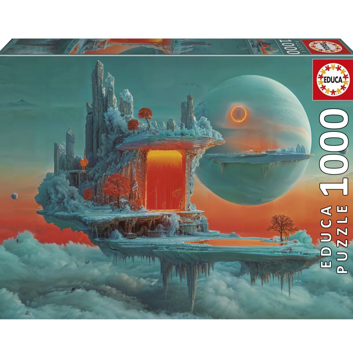 Educa Fantasy|1000-1499<Planeet van Vuur en Ijs - puzzel 1000 stukjes