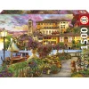 Educa Tekening|Landschappen<Promenade in Italië - legpuzzel van 1500 stukjes