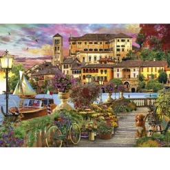 Educa Tekening|Landschappen<Promenade in Italië - legpuzzel van 1500 stukjes