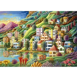 Kinderen Educa Tekening|Landschappen<Puerto Escondido - legpuzzel van 500 stukjes