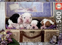 Kinderen Educa Tekening|Dieren<Puppies - legpuzzel van 500 stukjes