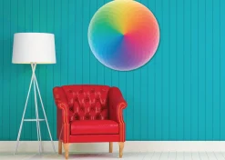 Kinderen Educa Legpuzzels|500-999<Regenboog - Cirkelvormige puzzel - 800 stukjes