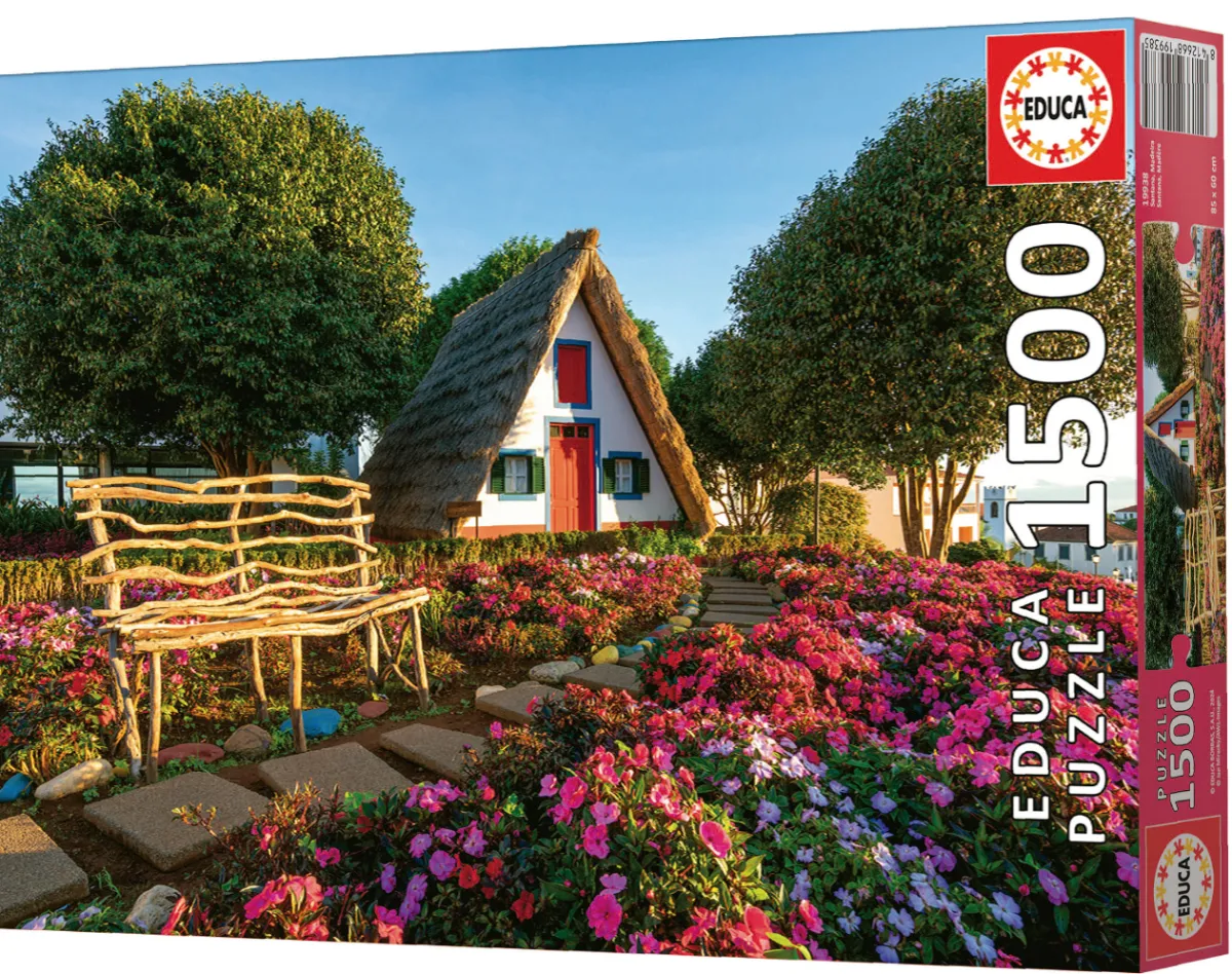 Educa Landschappen|1500-1999<Santana - Madeira - legpuzzel van 1500 stukjes