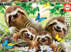Kinderen Educa Dieren|Legpuzzels<Selfie van de Luiaards - legpuzzel van 500 stukjes