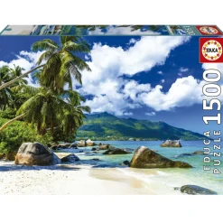Educa Landschappen|1500-1999<Seychellen - legpuzzel van 1500 stukjes
