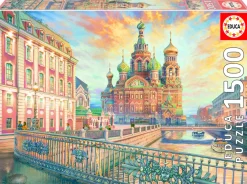 Educa Kunst En Cultuur|Steden En Gebouwen<Sint-Petersburg - legpuzzel van 1500 stukjes