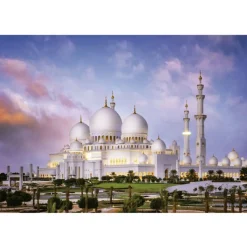 Educa Kunst En Cultuur|Steden En Gebouwen<Sjeik Zayed Grote Moskee - puzzel 1000 stukjes
