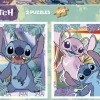 Kinderen Educa Disney, Pixar, Marvel|Legpuzzels<Stitch - 2 x 500 stukjes legpuzzel