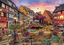 Educa Panorama|Steden En Gebouwen<Tafereel uit Colmar - puzzel van 3000 stukjes