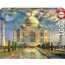 Educa Kunst En Cultuur|Landschappen<Taj Mahal - puzzel 1000 stukjes