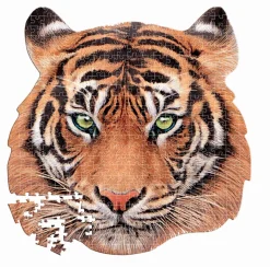 Kinderen Educa Speciale Vorm|Dieren<Tijger - vormenpuzzel - puzzel van 375 stukjes