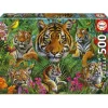 Kinderen Educa Tekening|Dieren<Tijgerjungle - legpuzzel van 500 stukjes