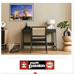 Educa Puzzel + Extra Item|Steden En Gebouwen<Tower Bridge, Londen - Glow in the Dark - puzzel 1000 stukjes