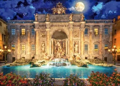 Educa Kunst En Cultuur|1000-1499<Trevifontein in Rome - puzzel 1000 stukjes
