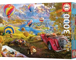 Educa Panorama|Astrologie & Wereldkaarten<Vallei van de Luchtballonnen - puzzel van 3000 stukjes