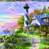 Educa Steden En Gebouwen|2000 En Meer<Vuurtoren in Rock Bay - puzzel van 4000 stukjes