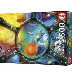 Kinderen Educa Fantasy|Legpuzzels<Wandeling in de Ruimte - legpuzzel van 500 stukjes