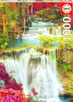 Educa Landschappen|1000-1499<Waterval in het bos - puzzel 1000 stukjes