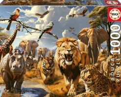 Educa Dieren|1000-1499<Wilde Dieren - puzzel 1000 stukjes
