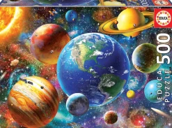 Kinderen Educa Astrologie & Wereldkaarten|Legpuzzels<Zonnestelsel - legpuzzel van 500 stukjes