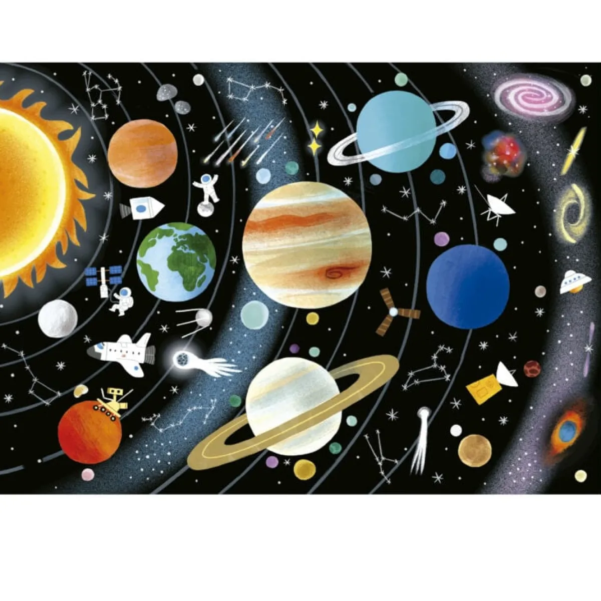 Kinderen Educa Astrologie & Wereldkaarten|Legpuzzels<Zonnestelsel - puzzel van 150 stukjes