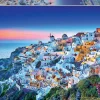 Educa Landschappen|Steden En Gebouwen<Zonsondergang in Santorini - legpuzzel van 1500 stukjes