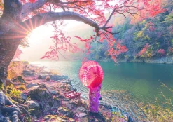 Educa Landschappen|1000-1499<Zonsopgang in Japan - puzzel 1000 stukjes