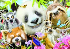 Kinderen Educa Dieren|Legpuzzels<Zwart-oog vrienden selfie - puzzel van 300 stukjes