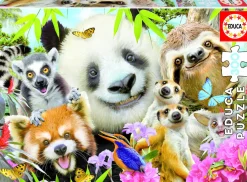 Kinderen Educa Dieren|Legpuzzels<Zwart-oog vrienden selfie - puzzel van 300 stukjes