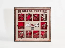 Eureka Breinbrekers<10 Metalen breinbrekers - rode set