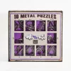 Eureka Breinbrekers<10 Metalen breinbrekers - paarse set