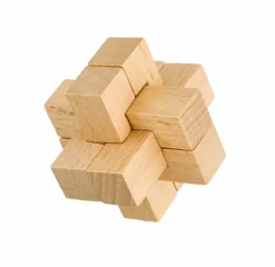 Eureka Breinbrekers<Expert**- 4 houten breinbrekers in doos