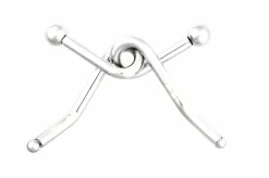 Eureka Breinbrekers<Mania Puzzels - Rood - 4 metalen breinbrekers in doos