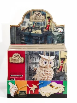 Kinderen Eureka 3d Puzzels|3dpuzzels<Sportwagen - Gepetto's Workshop - 3D puzzle in hout
