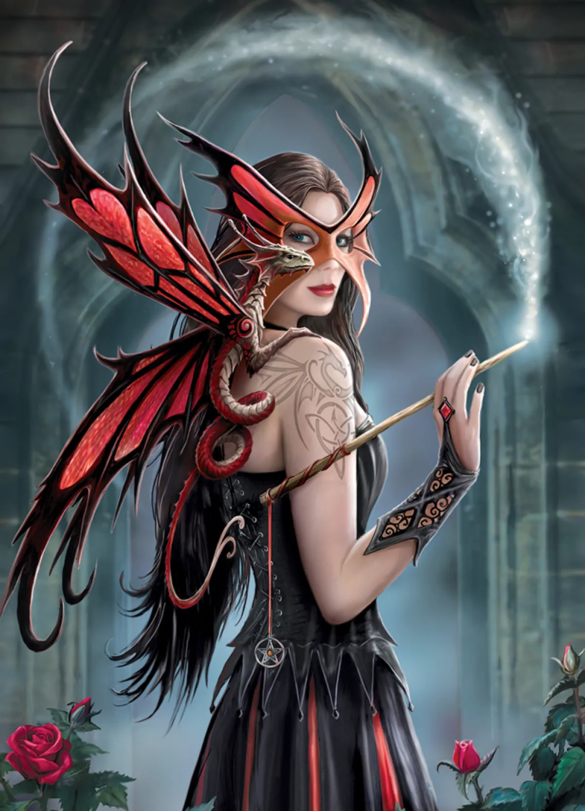 Eurographics Puzzles Kunst En Cultuur|1000-1499<Betoverd - Anne Stokes - puzzel van 1000 stukjes