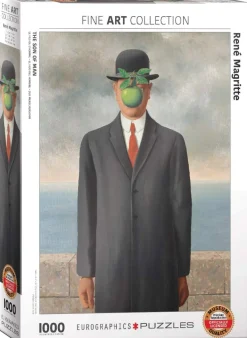 Eurographics Puzzles Kunst En Cultuur|1000-1499<Magritte - De zoon der mensheid- puzzel van 1000 stukjes