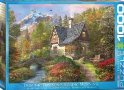 Eurographics Puzzles Kunst En Cultuur|Steden En Gebouwen<Nordic Morning - puzzel van 1000 stukjes