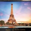 Eurographics Puzzles Steden En Gebouwen|1000-1499<Parijs - Eiffeltoren - puzzel van 1000 stukjes