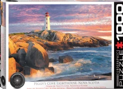 Eurographics Puzzles Landschappen|1000-1499<Peggy's Cove Lighthouse - Nova Scotia - 1000 stukjes