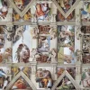 Eurographics Puzzles Panorama|Kunst En Cultuur<Sixtijnse kapel - Plafond- puzzel van 1000 stukjes