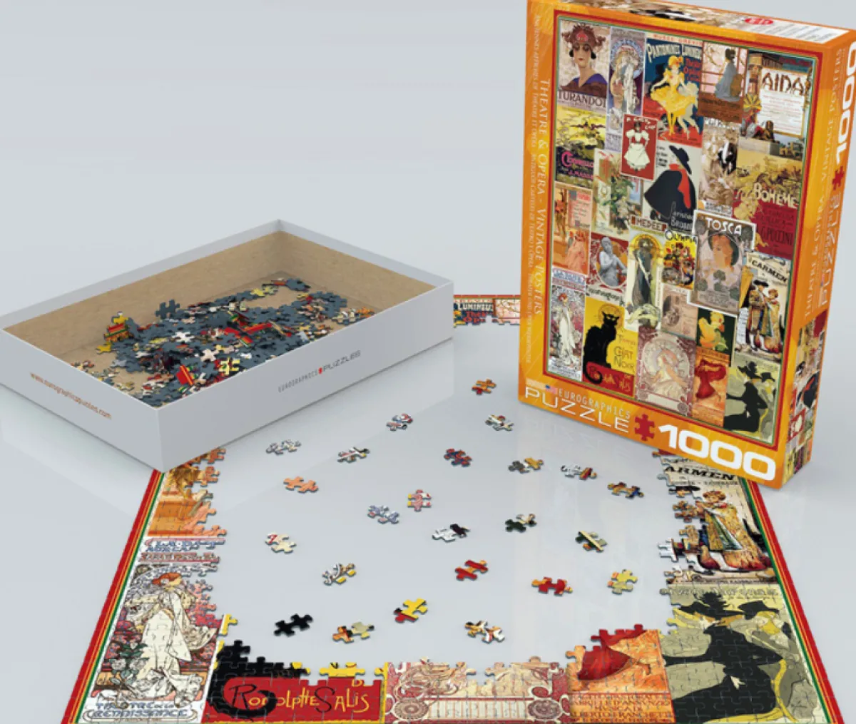 Eurographics Puzzles Kunst En Cultuur|1000-1499<Theater & Opera Vintage Posters - puzzel van 1000 stukjes