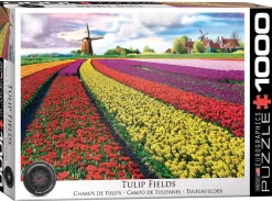 Eurographics Puzzles Landschappen|1000-1499<Veld vol tulpen - puzzel van 1000 stukjes