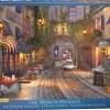 Eurographics Puzzles Kunst En Cultuur|Steden En Gebouwen<Voetgangersstraatje in Frankrijk - puzzel van 1000 stukjes
