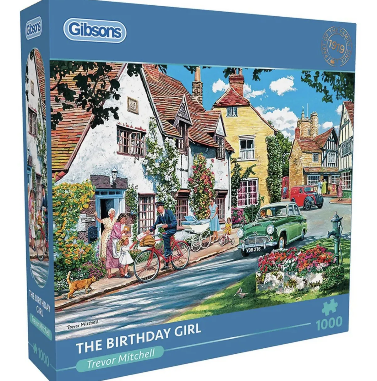 Gibsons Tekening|1000-1499<Birthday Girl - puzzel van 1000 stukjes