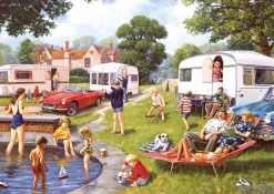 Gibsons Steden En Gebouwen|500-999<Caravan uitstapjes - 2 puzzels van 500 stuks