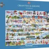 Gibsons Tekening|2000 En Meer<Cream Teas & Queuing - puzzel van 2000 stukjes