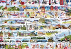 Gibsons Tekening|2000 En Meer<Cream Teas & Queuing - puzzel van 2000 stukjes
